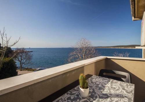 Sea apartment by beach Vine, olive oil tasting, kajaks, grill in Koromačno