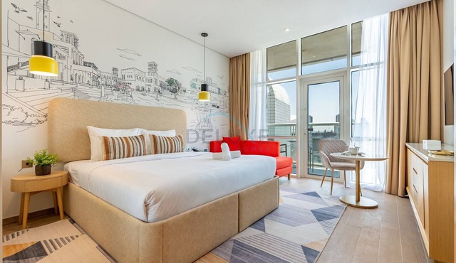 Serene Skyline View Studio Near JVT Park with Seamless Access to SMBZ Road in Dubai