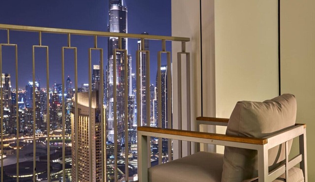 Spacious 4-Bedroom Downtown Apartment with Burj Views in Dubai