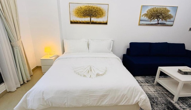 Spacious Studio with balcony Trafalgar Central tower International city Dubai in Dubai