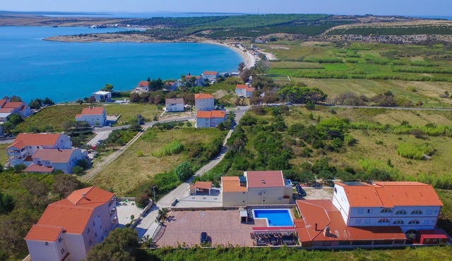 Studio flat with a swimming pool Caska, Pag (AS-4109-b)
