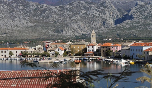 Studio flat with terrace and sea view Vinjerac, Zadar (AS-3248-g)