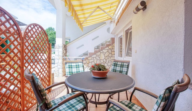 Studio flat with terrace Pirovac, Šibenik (AS-21008-c)