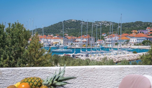 Stunning apartment in Jezera with house sea view in Jezera