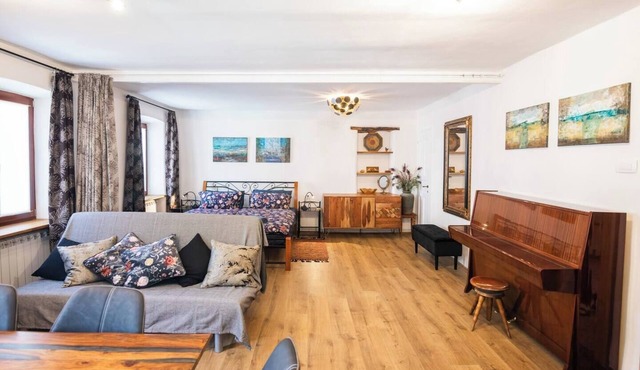 Stylish renovated apartment in beautiful mountain village in Kobarid