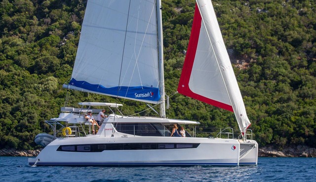 Sun-Kissed Sailing Adventure in Split-Dalmatia, Croatia in Marina
