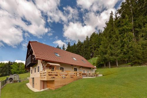 Sunflower House with Jacuzzy and Sauna in Vitanje