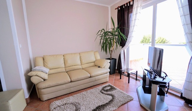 Two bedroom apartment with balcony and sea view Crveni Vrh, Umag (A-27174-a)