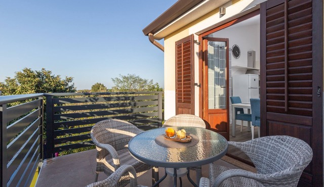 Two bedroom apartment with terrace Bašanija, Umag (A-21418-b)