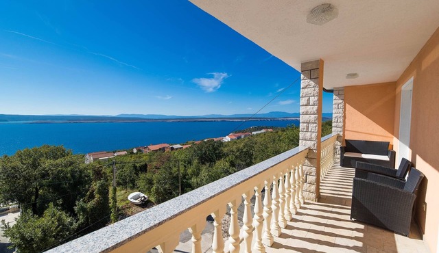 Two bedroom apartment with a swimming pool Dramalj, Crikvenica (A-5594-b) in Dramalj