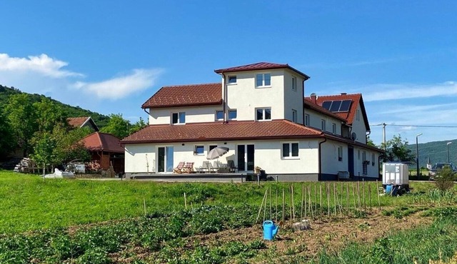 Two bedroom apartment with a swimming pool Otočac, Velebit (A-24987-a)