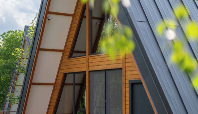 Vatra Verde - A-Frame Cabin in Trăisteni