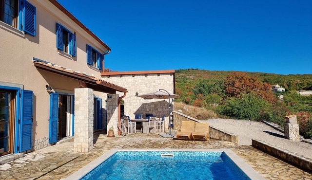 VILA RIBA - a place of the heart for family/friends with sea views in Istria in Ripenda Kosi