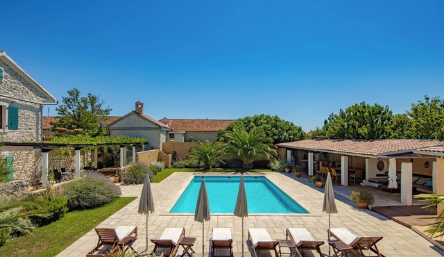 Villa Božini Dvori | Luxury Stone Villa with Pool & Tennis, Biograd na Moru, Croatia