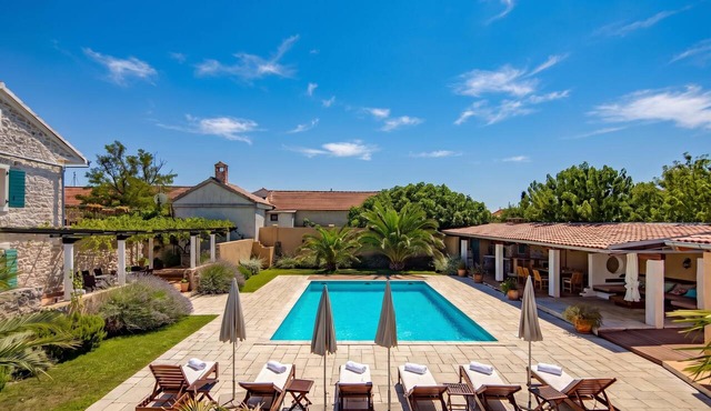 Villa Dalmatia | Luxury Stone Villa with Pool & Tennis, Biograd na Moru, Croatia in Biograd na Moru
