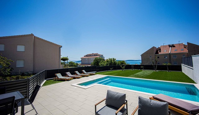 Villa Lucis Kaštela | Private Pool and sea view Villa near Split