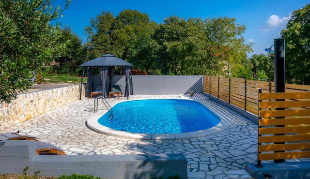 Villa Manda Adriatic heated pool