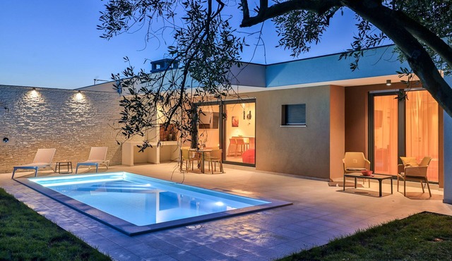 Villa Solis- Modern Villa for a romantic retreat in Liznjan