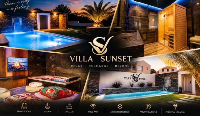 Villa Sunset Pool & Spa apartments in Zgornje Škofije