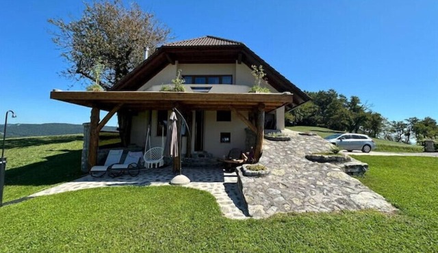Vineyard Chalet With Jacuzzi and Sauna for FREE in Trebnje