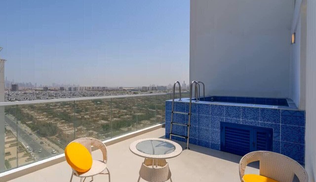 Vogue | Gemz Al Furjan with Private Pool in Dubai