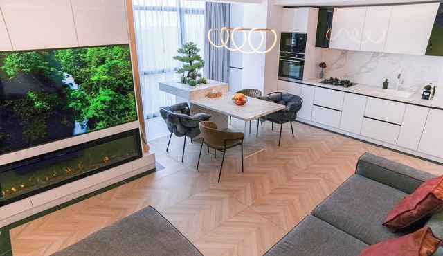 Worm and cosy apartment with a unique design 5min from the beach in Eforie Nord in Eforie Nord