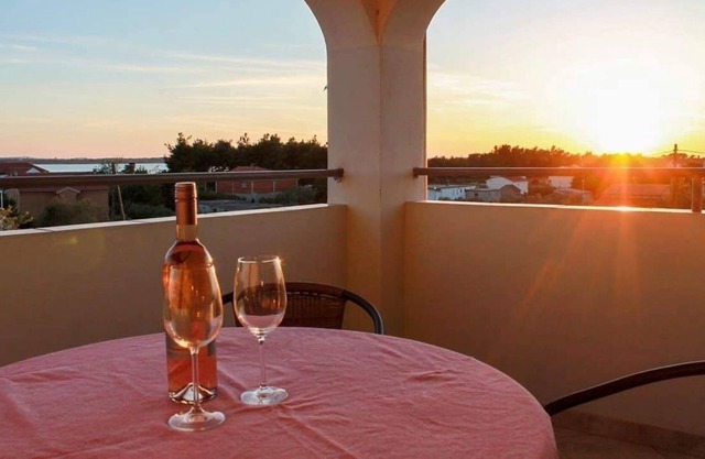 Apartment Nenad - with pool; SA3(3) - Vrsi, Zadar riviera, Croatia