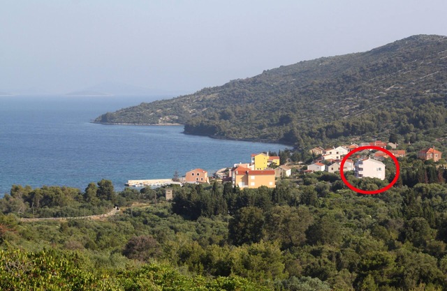 One bedroom apartment with terrace and sea view Cove Soline, Dugi otok (A-448-f)