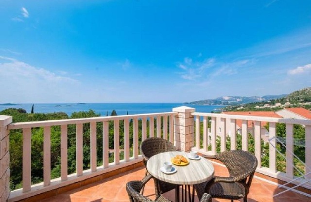 Villa Panorama Dubrovnik - Deluxe One Bedroom Apartment with Terrace and Sea View