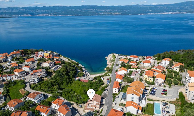 Vrbnik Apartment | 40 m² Apartment ∙ 1 bedroom ∙ 2 guests