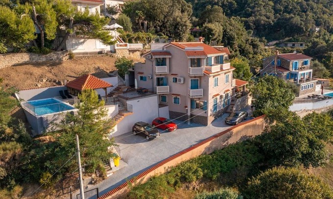 Rab Town House | Apartment Lapida A1 with Balcony