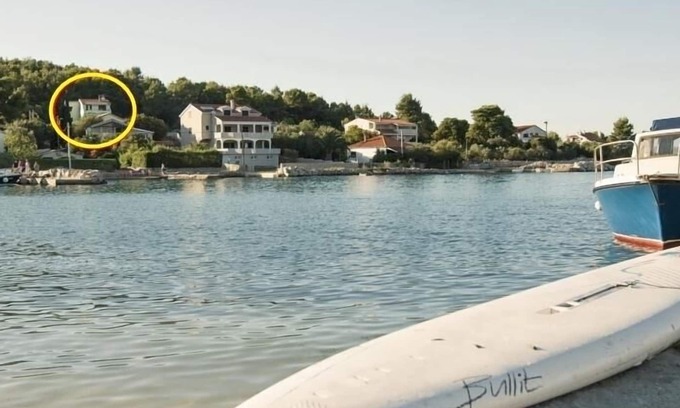 Zdrelac Apartment | Apartment in Ždrelac with Seaview, Loggia, Air condition, WIFI (4565-2)