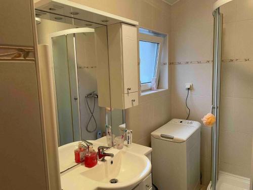 Jadrtovac Apartment | Apartment Luka - One Bedroom Apartment with Balcony and Sea View