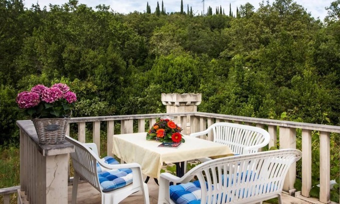 Cilipi Apartment | Apartments Villa Maslina - Two Bedroom Apartment with Terrace and Garden View