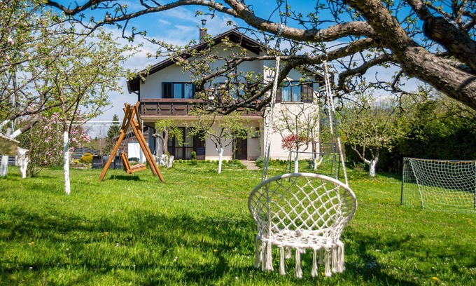 Trsce House | Beautiful private villa with private pool, WIFI, A/C, hot tub, TV, patio and pets allowed