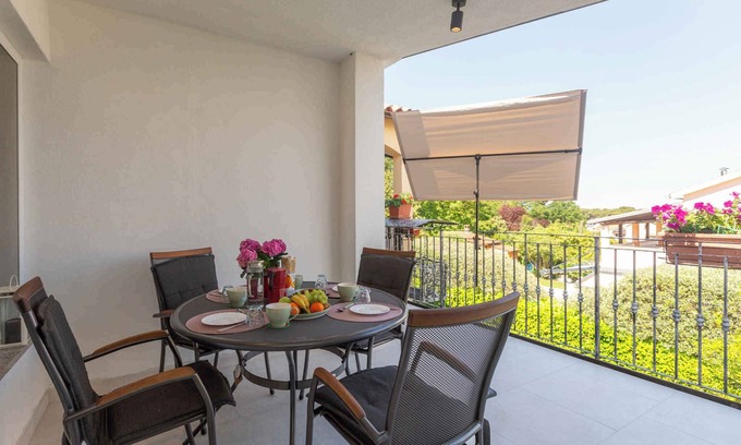 Brulo Apartment | Holiday apartment mit Terrasse