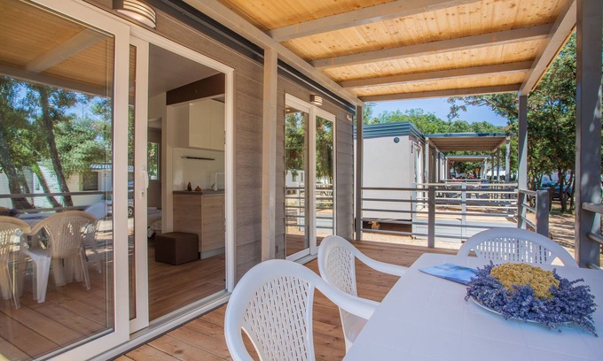 Nerezine House | Mobile Homes Delta at Campsite Lopari