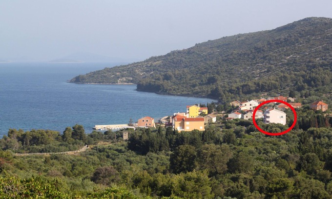 Soline Apartment | One bedroom apartment with terrace and sea view Cove Soline, Dugi otok (A-448-f)