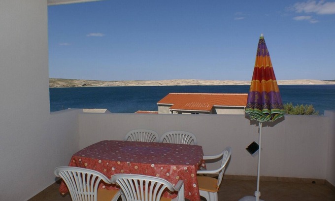 Kustici Apartment | One bedroom apartment near beach Kustići, Pag (A-4087-f)
