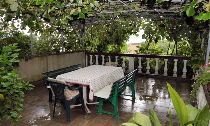 Klanfari Apartment | One bedroom apartment with terrace and sea view Dramalj, Crikvenica (A-5519-b)