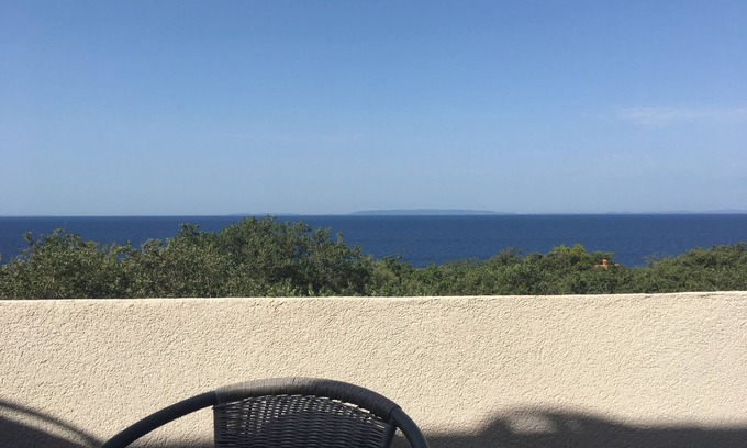 Potocnica Apartment | One bedroom apartment with terrace and sea view Potočnica, Pag (A-4096-d)