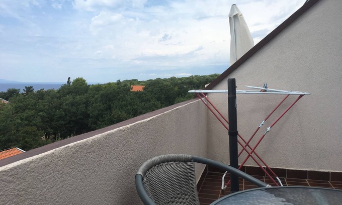Potocnica Apartment | One bedroom apartment with terrace and sea view Potočnica, Pag (A-4096-e)