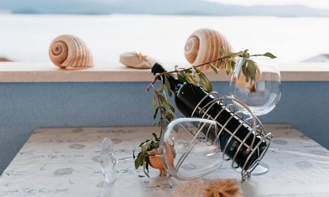 Komarna Apartment | One bedroom apartment with balcony and sea view Komarna, Neretva Delta - Ušće Neretve (A-21938-b)