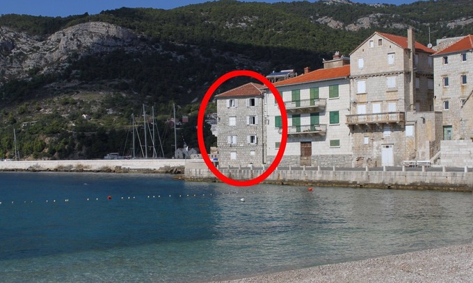 Komiza Apartment | Studio flat with air-conditioning Komiža, Vis (AS-9703-a)