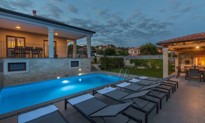 Rojci Villa | Villa Branka in Kastelir