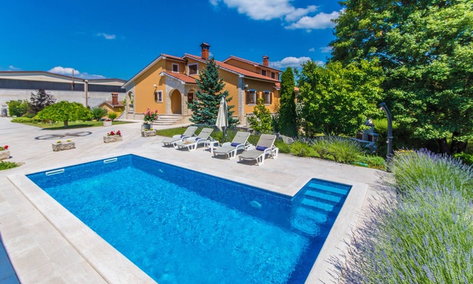 Trviz Villa | Wonderful new villa, lush fenced garden, private pool
