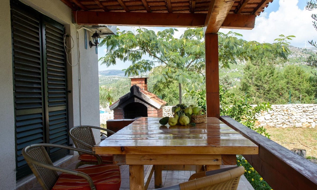 Seget House | Cottage with garden, grill, and terrace