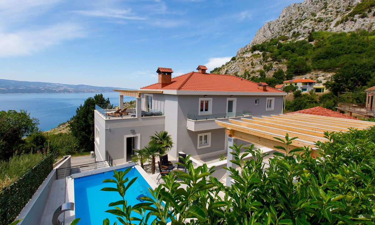 Lokva Rogoznica Villa | Luxuy Villa Vidirotti-private oasis with stunning view