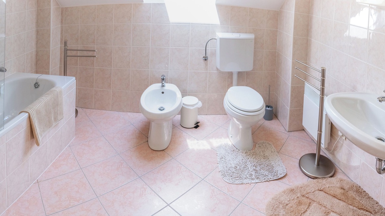 Photo of Bathroom in Log pod Mangartom