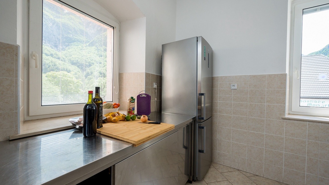 Photo of Kitchen in Log pod Mangartom